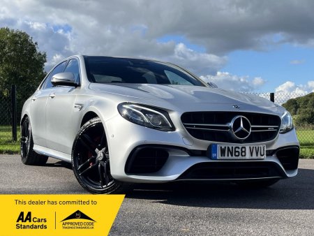 MERCEDES-BENZ E CLASS 4.0 E63 V8 BiTurbo AMG S (Premium) SpdS MCT 4MATIC+ Euro 6 (s/s) 4dr